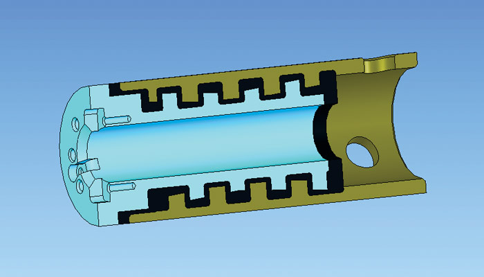 Patented Opposing Helical Taper Design Vibration Isolator