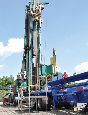 Drilling Test Facility at APS Headquarters